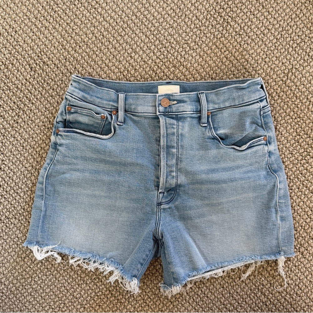 MOTHER The Proper Denim Shorts - Picture 3 of 7